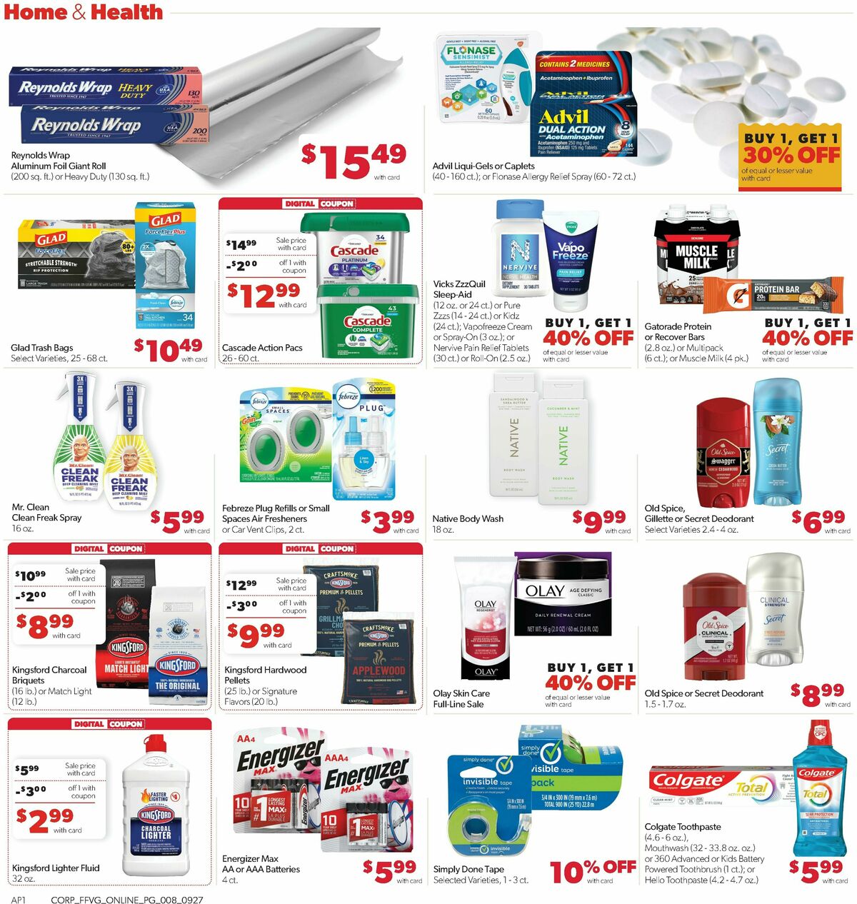 Family Fare Weekly Ad from September 27