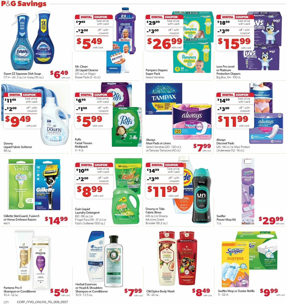 Family Fare Weekly Ad from September 27
