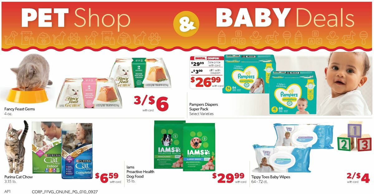Family Fare Weekly Ad from September 27