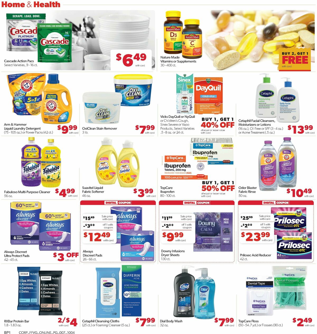 Family Fare Weekly Ad from October 4