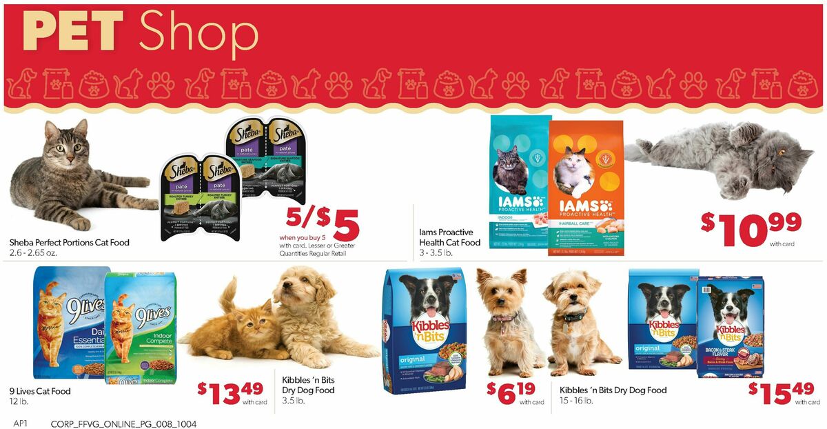 Family Fare Weekly Ad from October 4