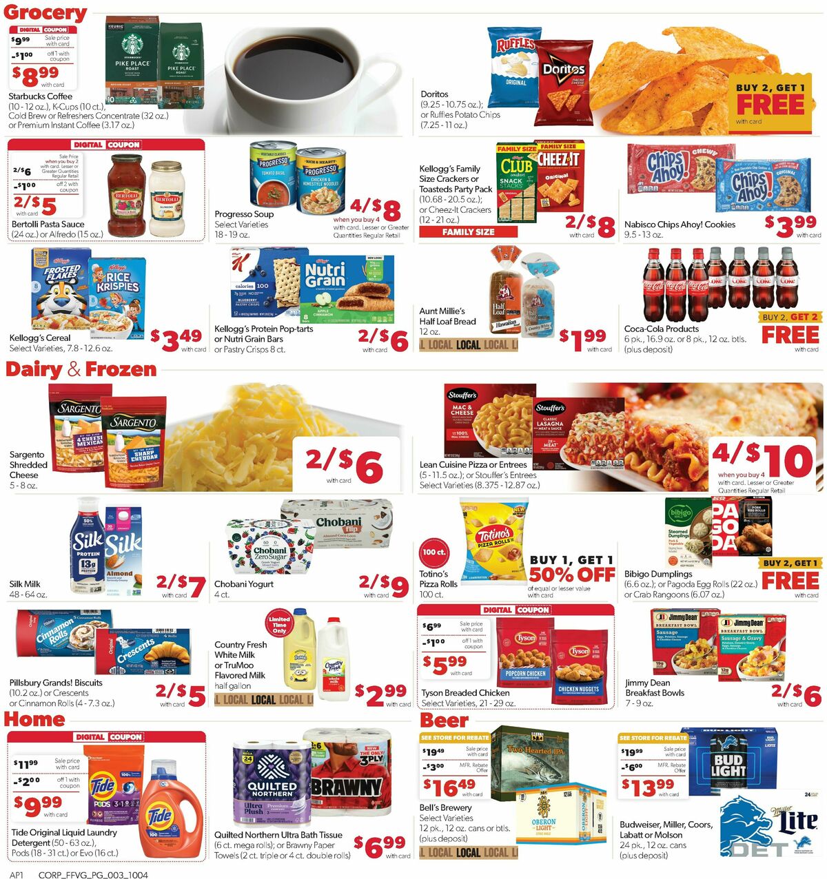 Family Fare Weekly Ad from October 4