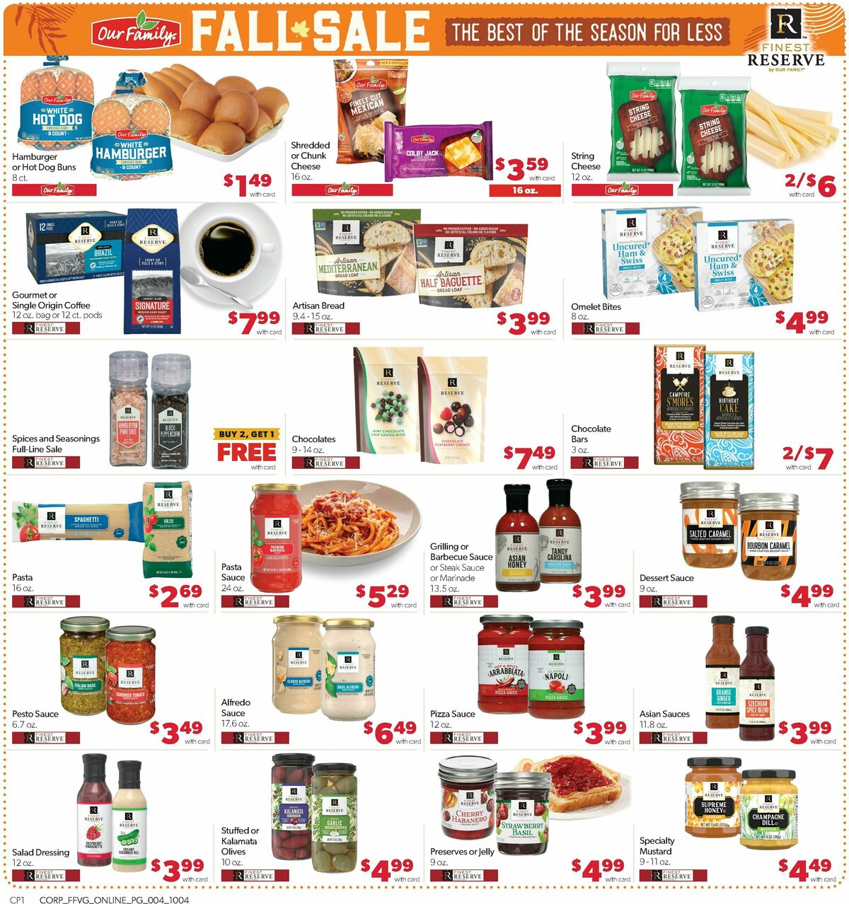 Family Fare Weekly Ad from October 4