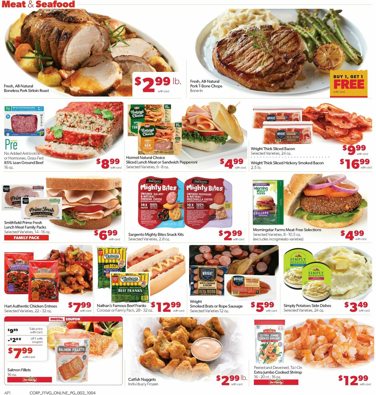 Family Fare Weekly Ad from October 4