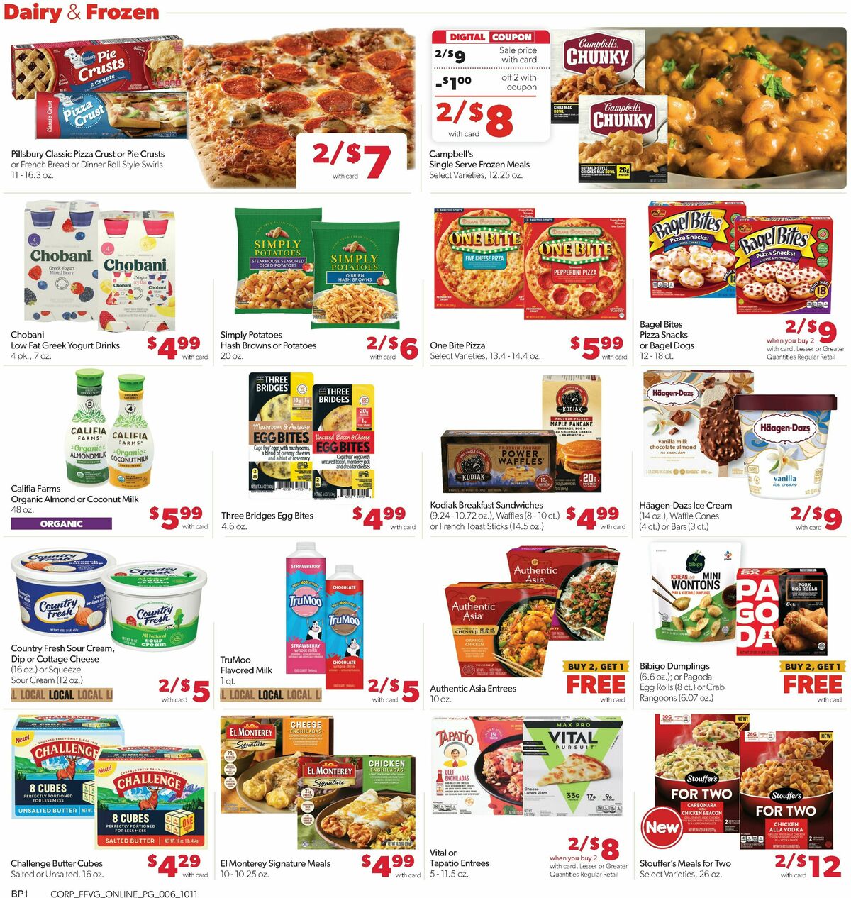 Family Fare Weekly Ad from October 11