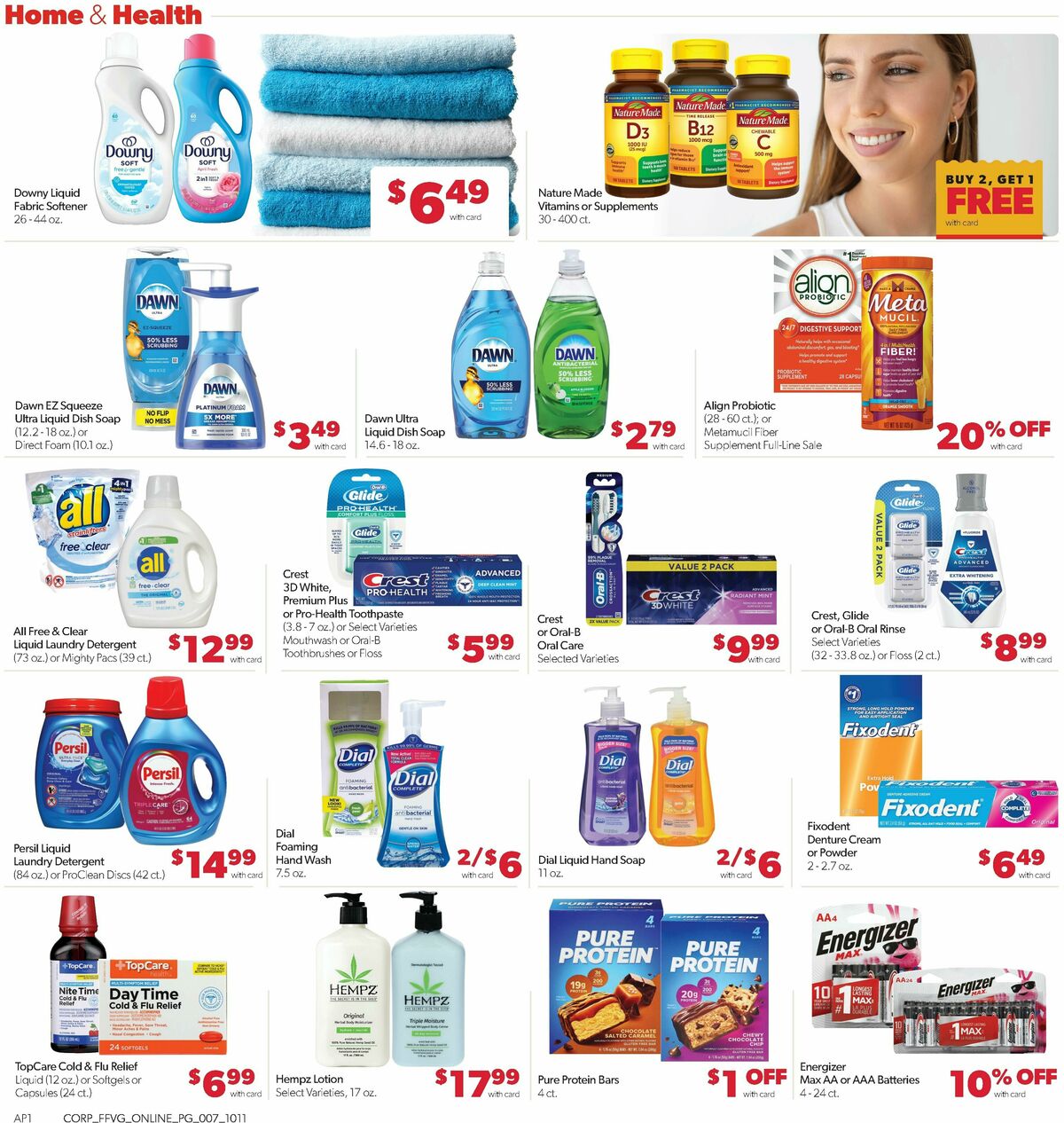 Family Fare Weekly Ad from October 11