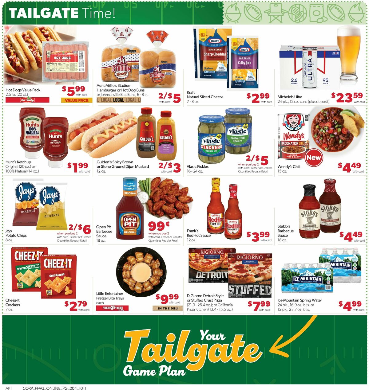 Family Fare Weekly Ad from October 11
