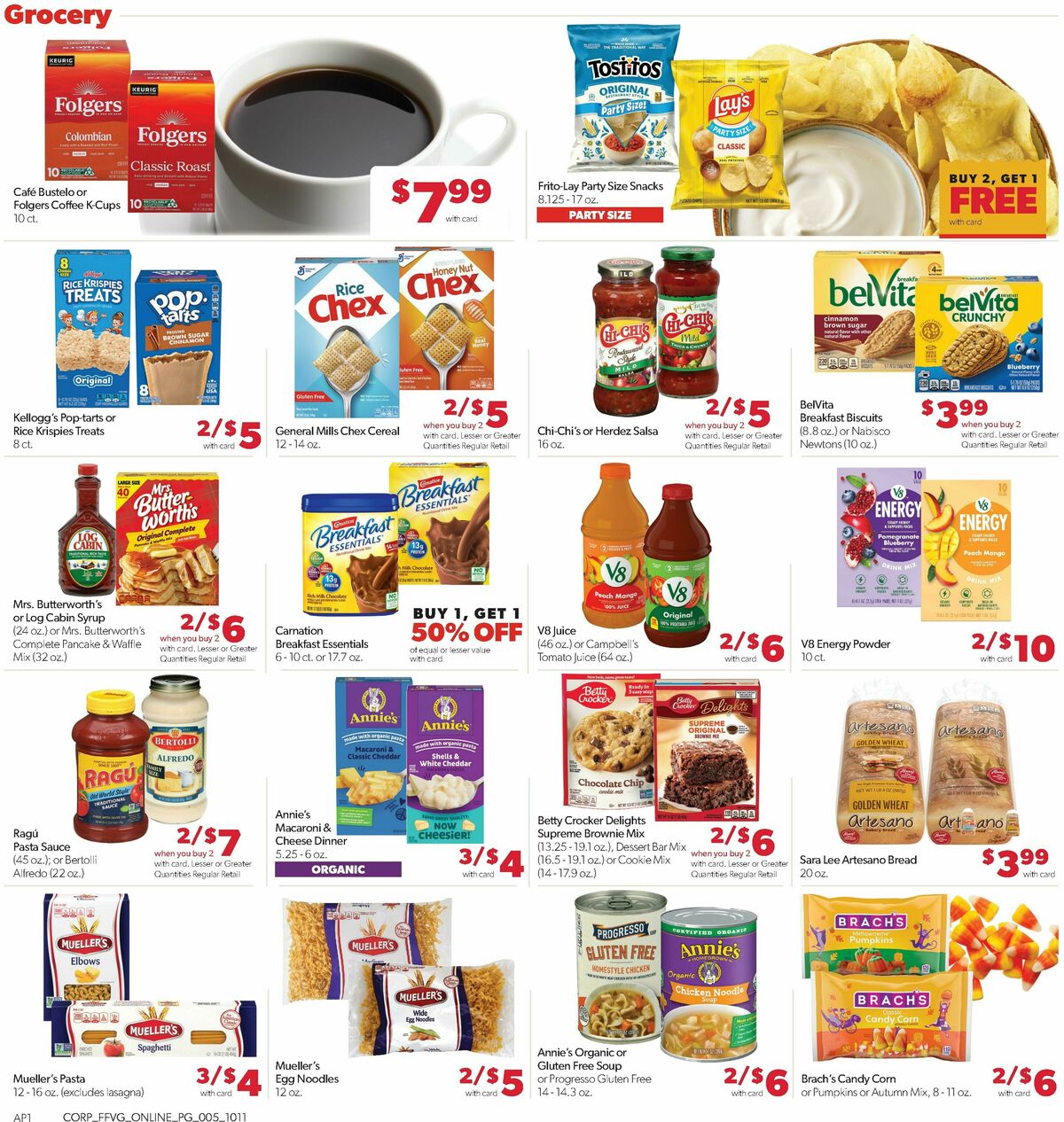 Family Fare Weekly Ad from October 11