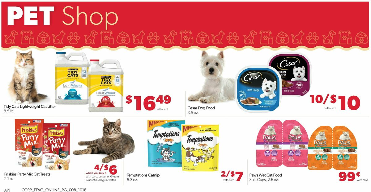 Family Fare Weekly Ad from October 18