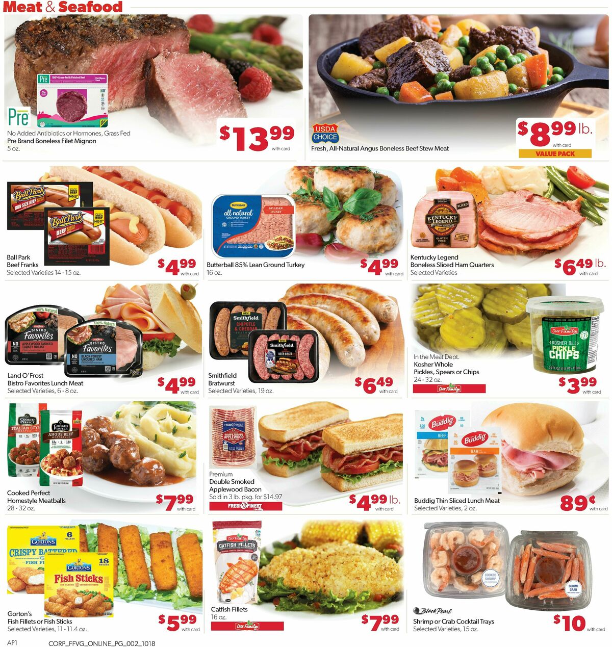 Family Fare Weekly Ad from October 18