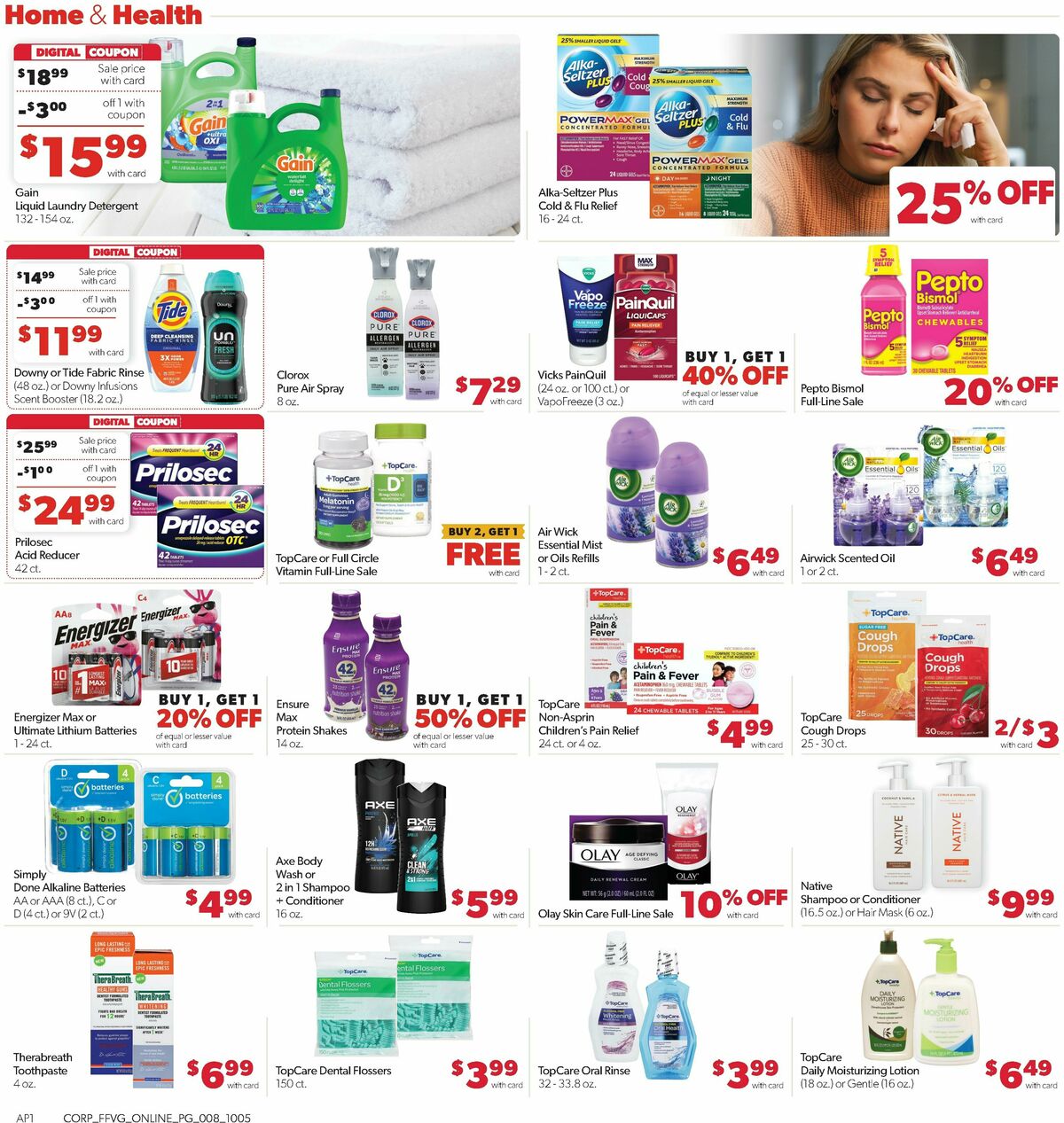Family Fare Weekly Ad from October 25