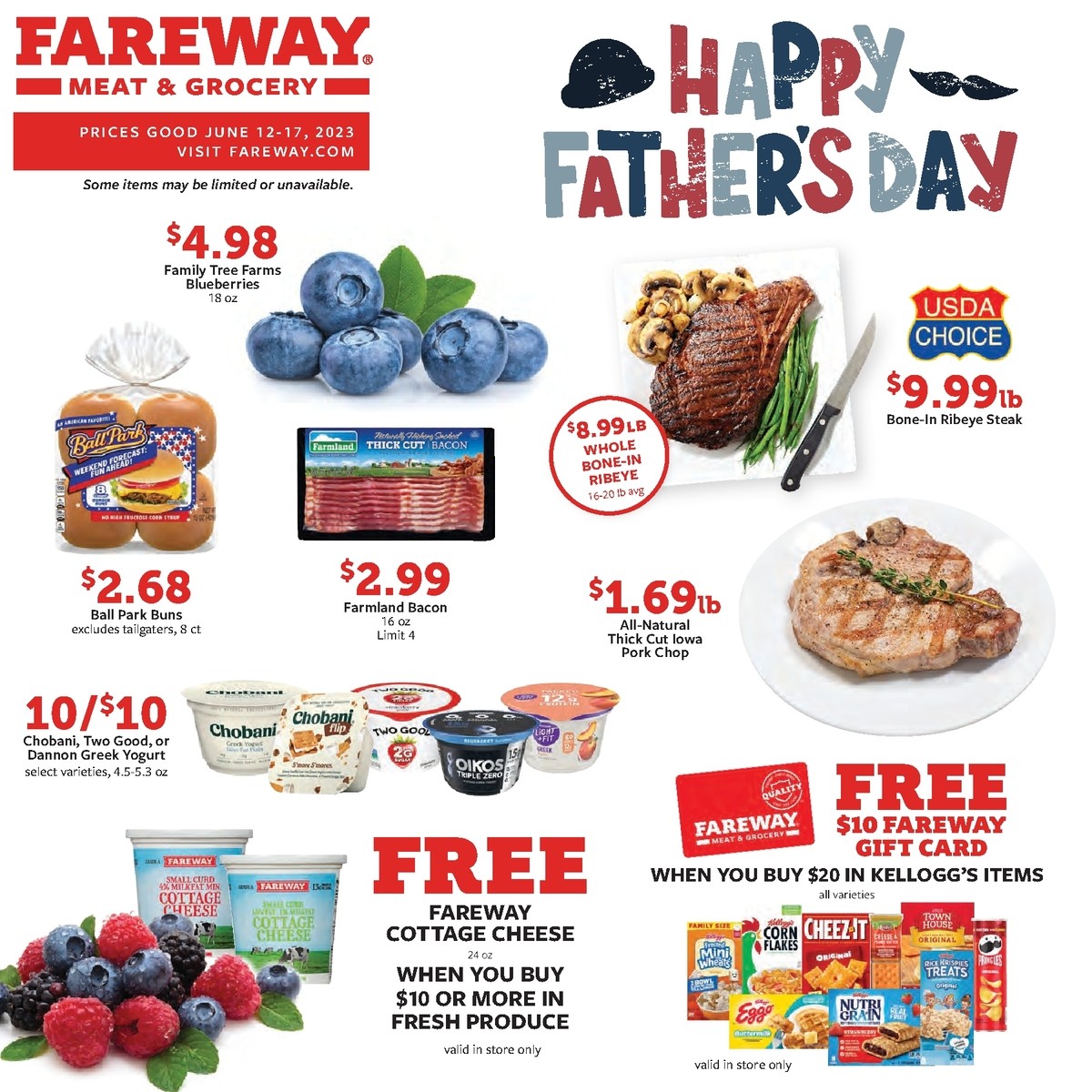 Fareway Weekly Ad from June 12
