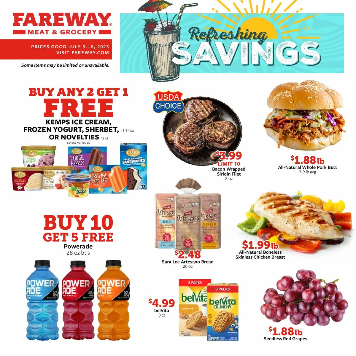 Fareway Weekly Ad from July 3