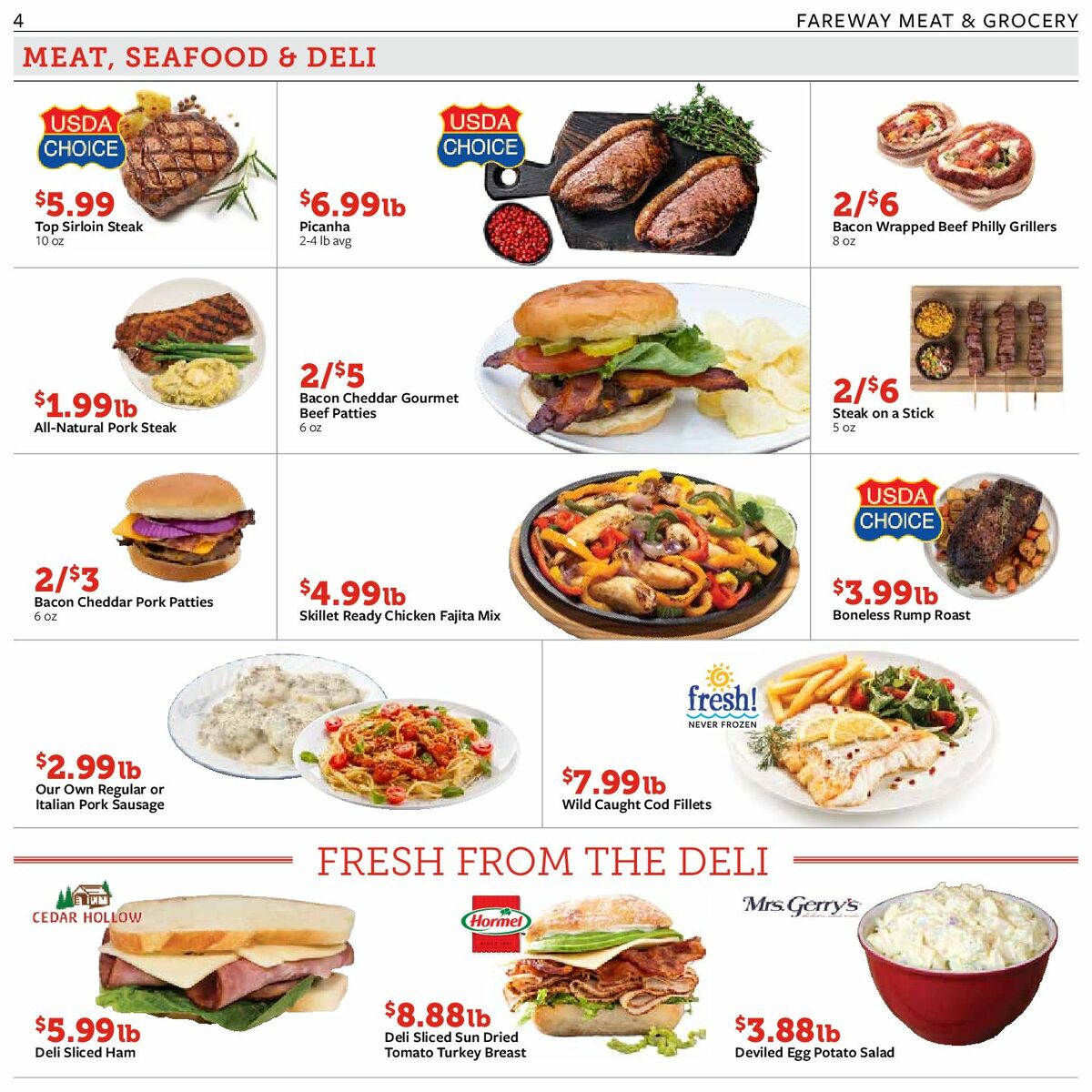 Fareway Weekly Ad from July 3