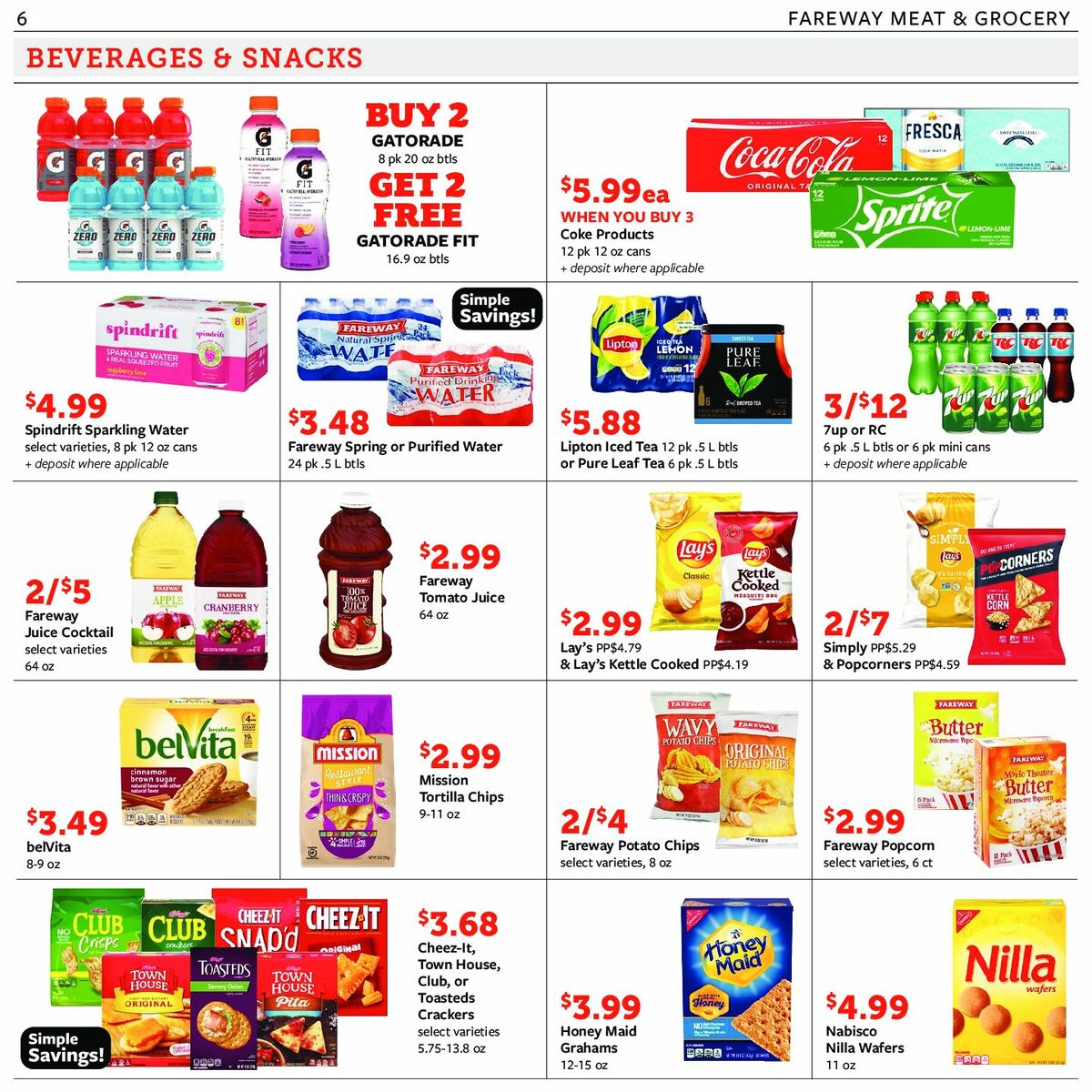 Fareway Weekly Ad from July 10