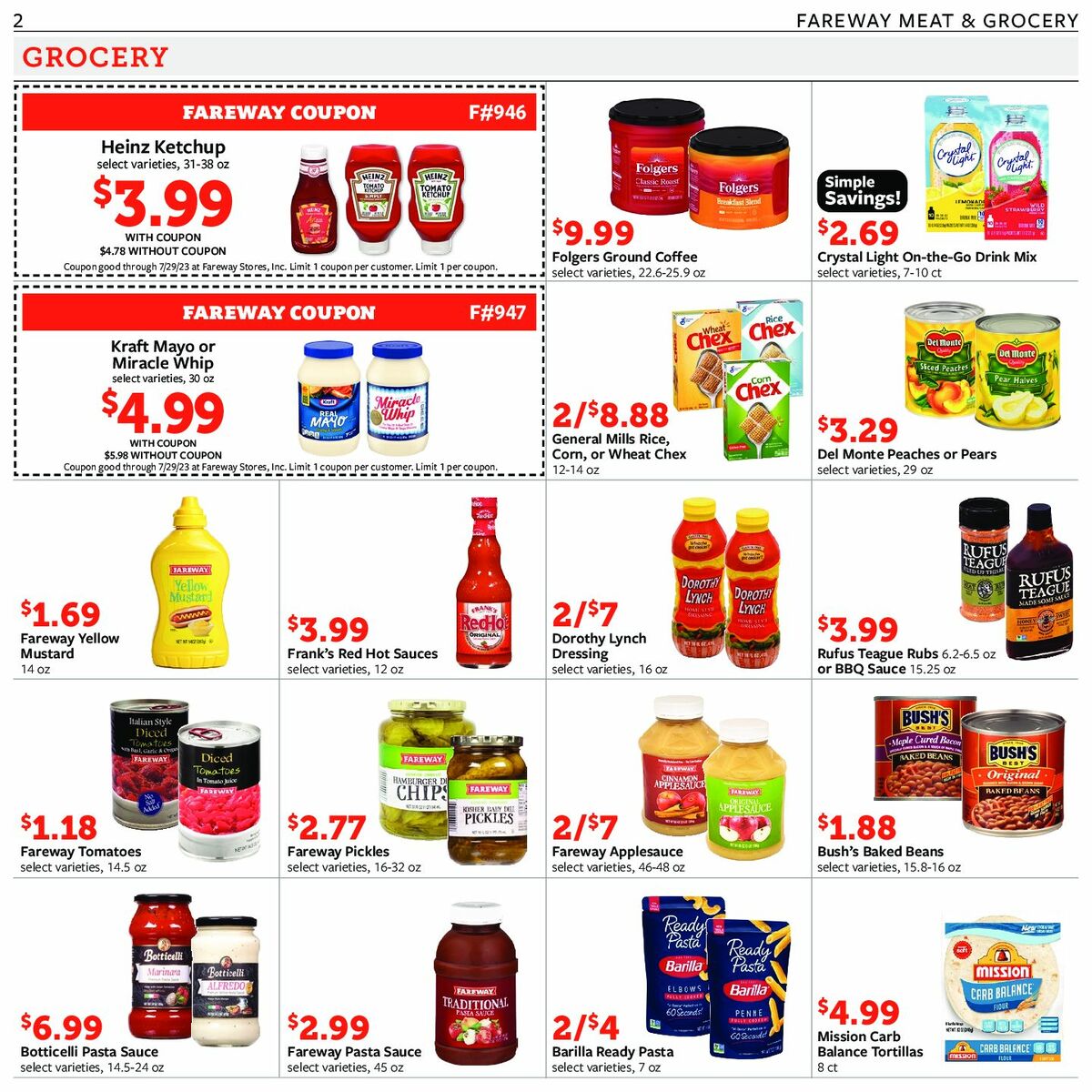 Fareway Weekly Ad from July 24