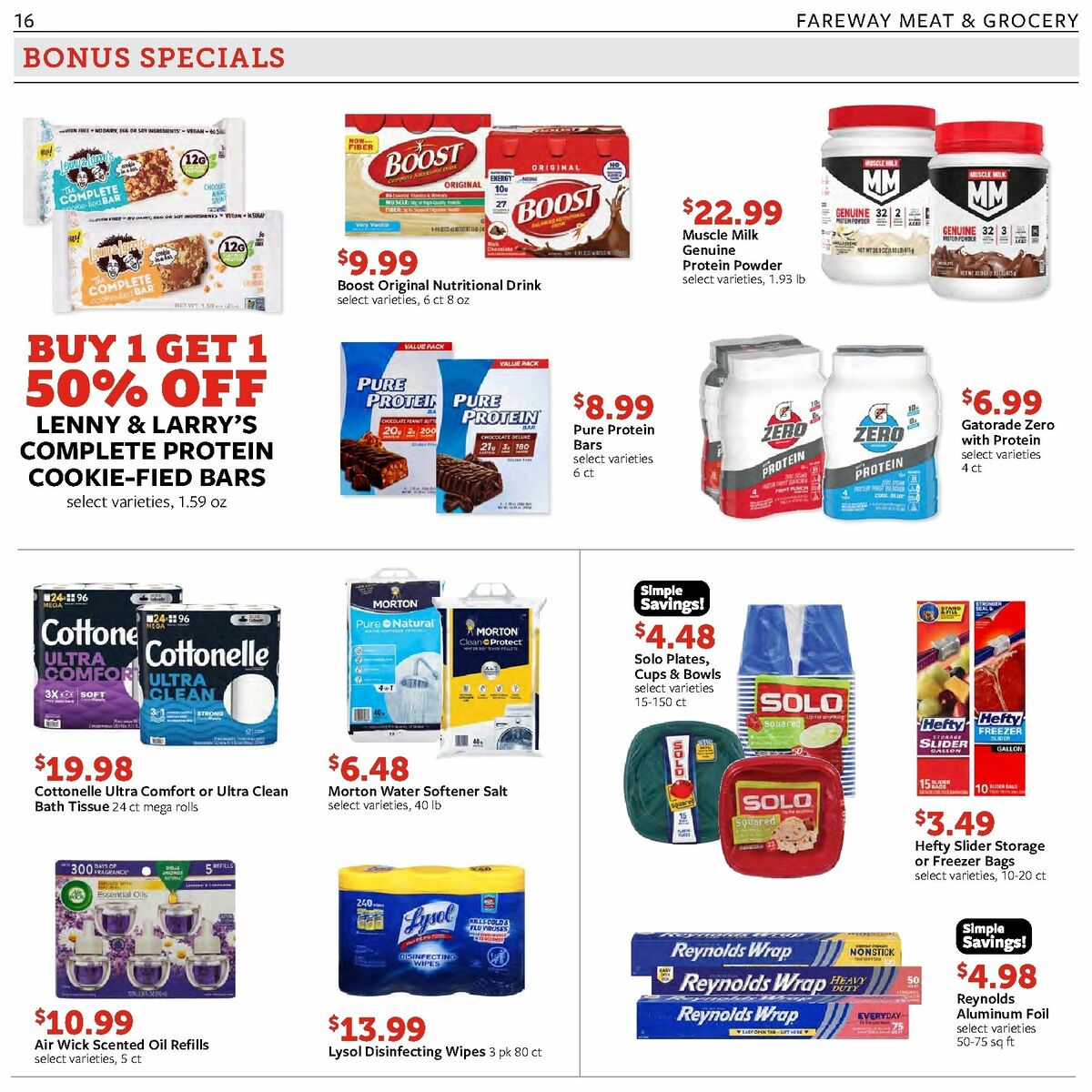 Fareway Weekly Ad from August 14