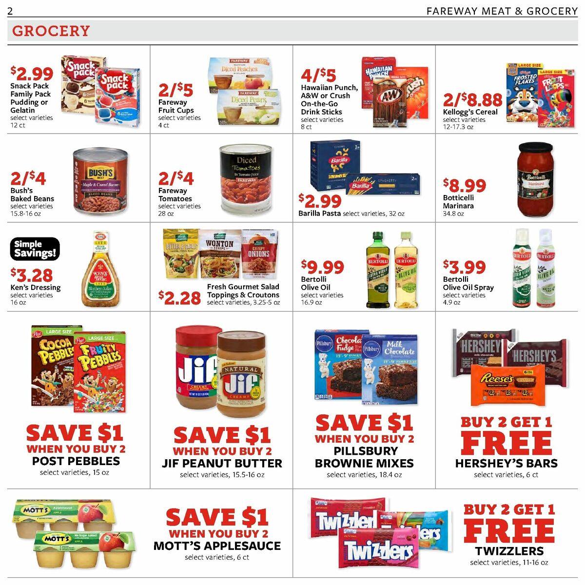Fareway Weekly Ad from August 14