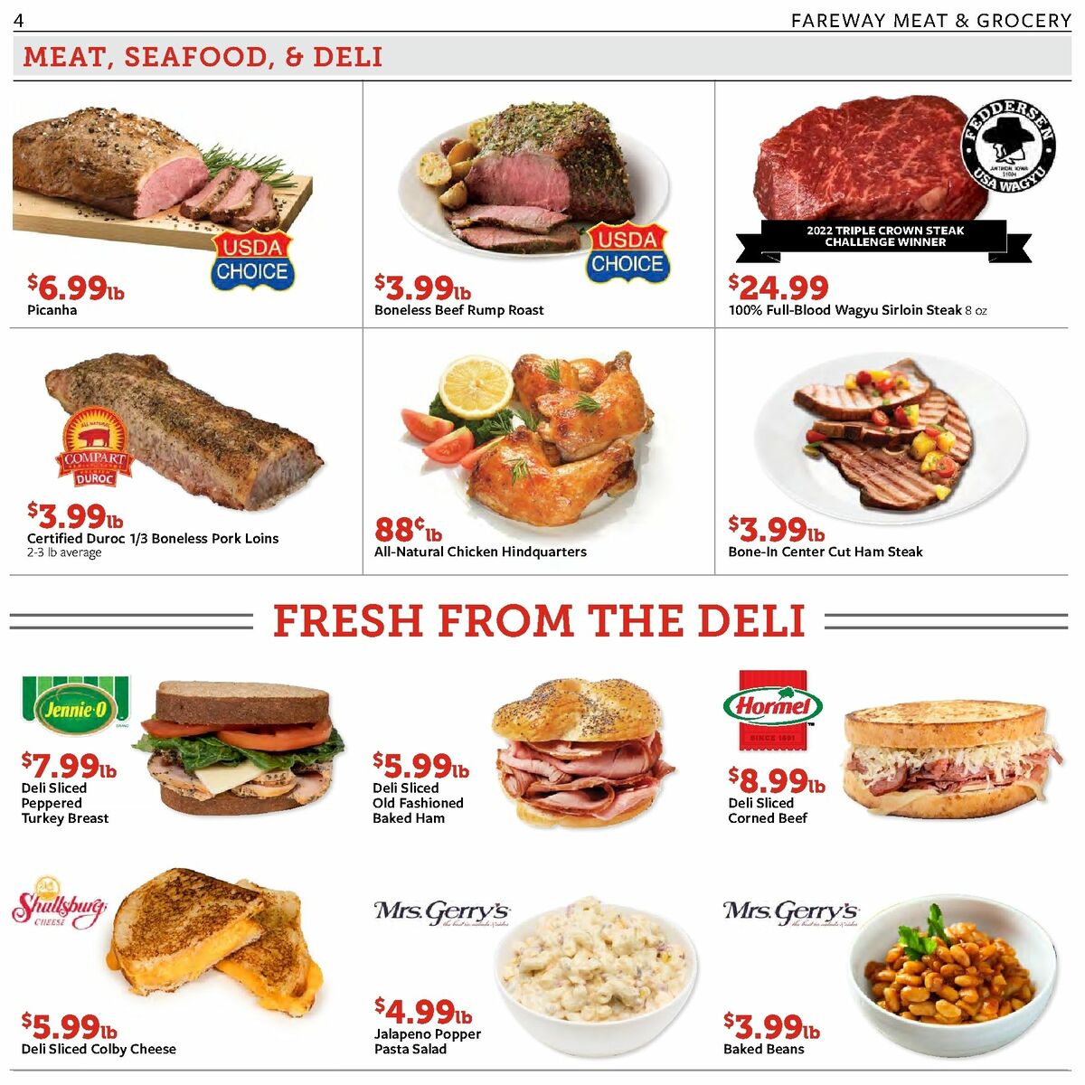 Fareway Weekly Ad from August 14
