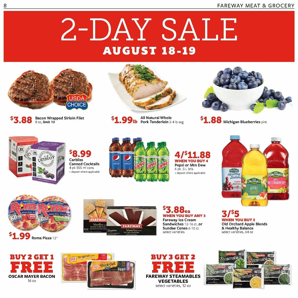 Fareway Weekly Ad from August 14