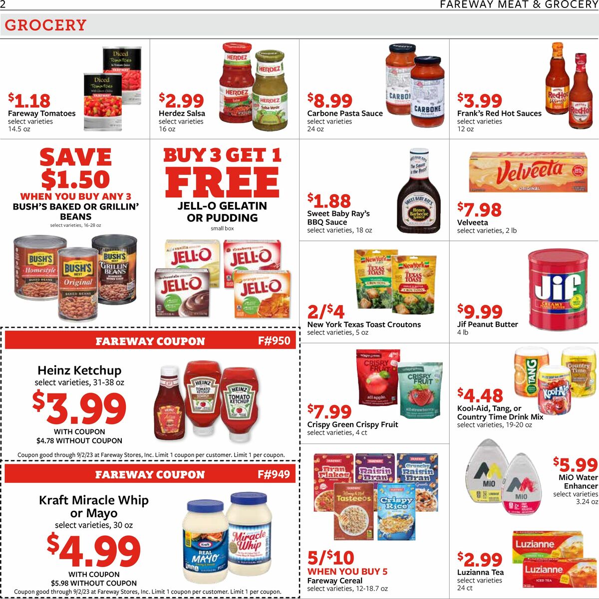 Fareway Weekly Ad from August 28