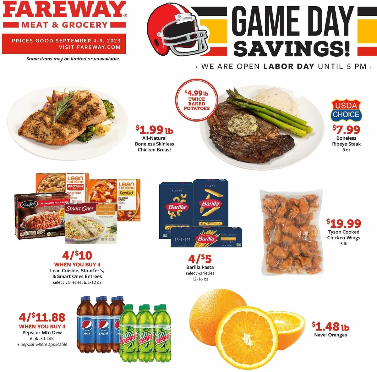 Fareway Weekly Ad from September 4