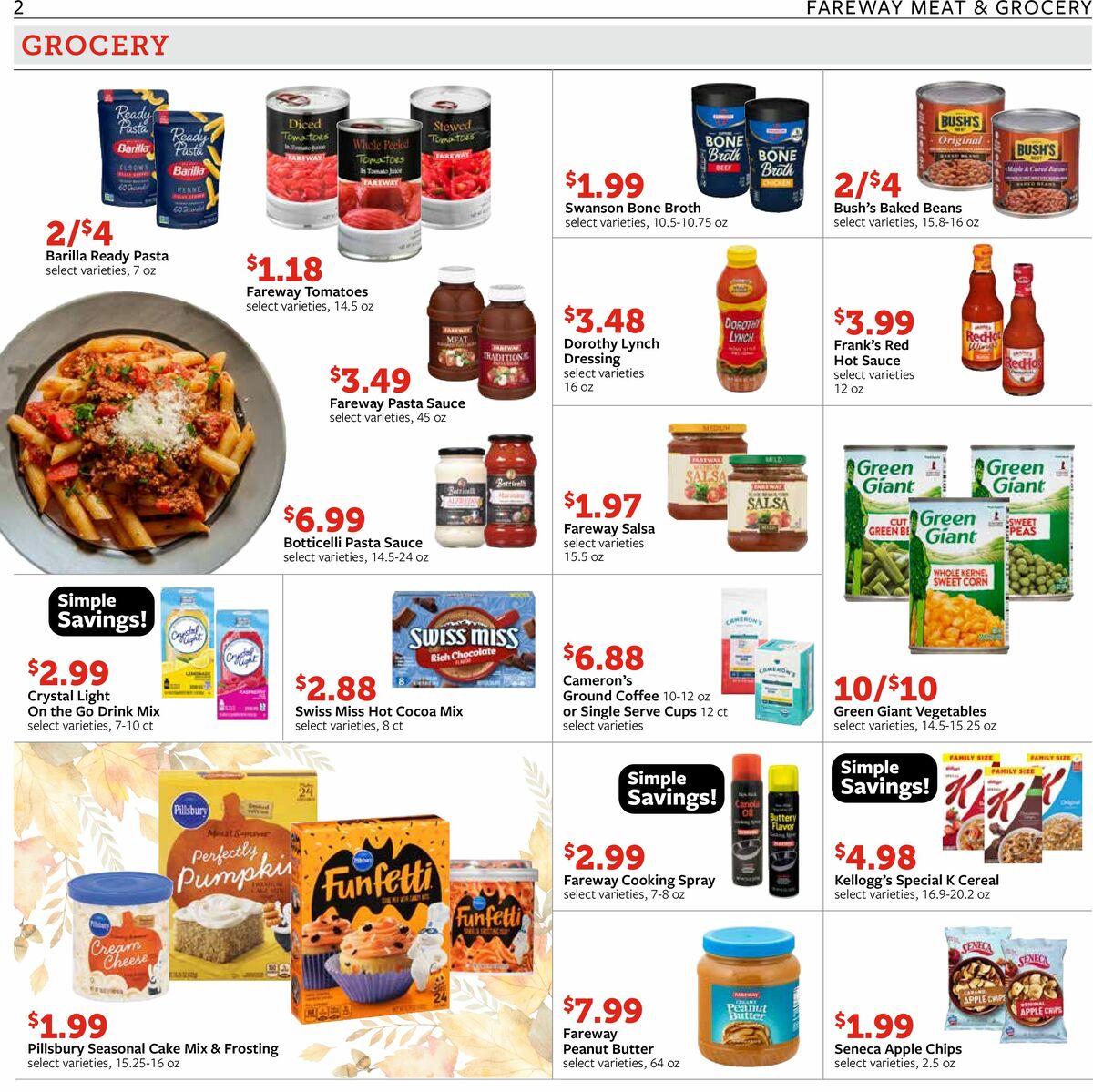 Fareway Weekly Ad from September 25
