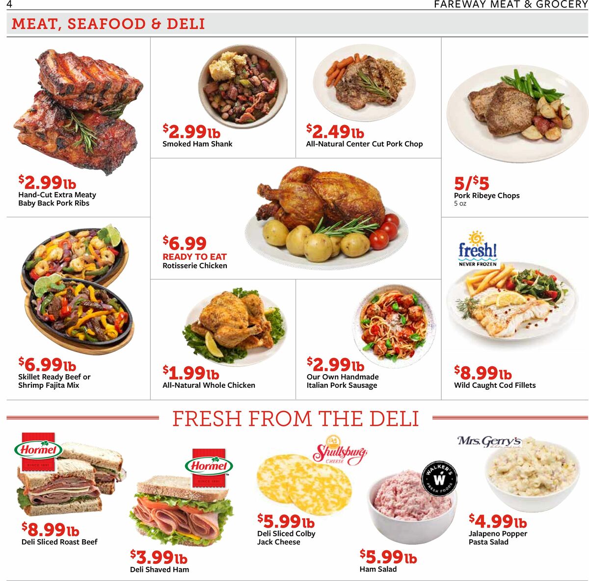 Fareway Weekly Ad from September 25