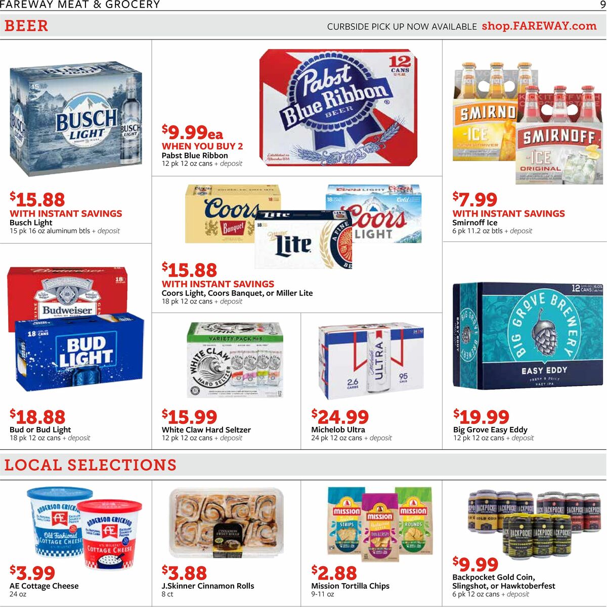 Fareway Weekly Ad from September 25
