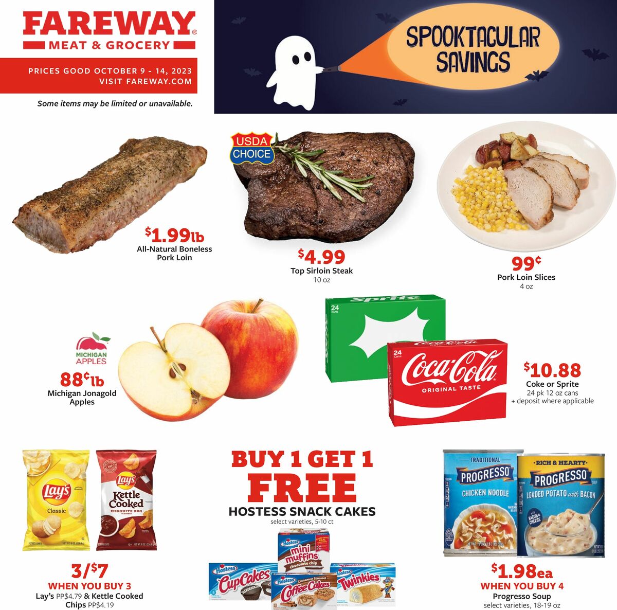 Fareway Weekly Ad from October 9