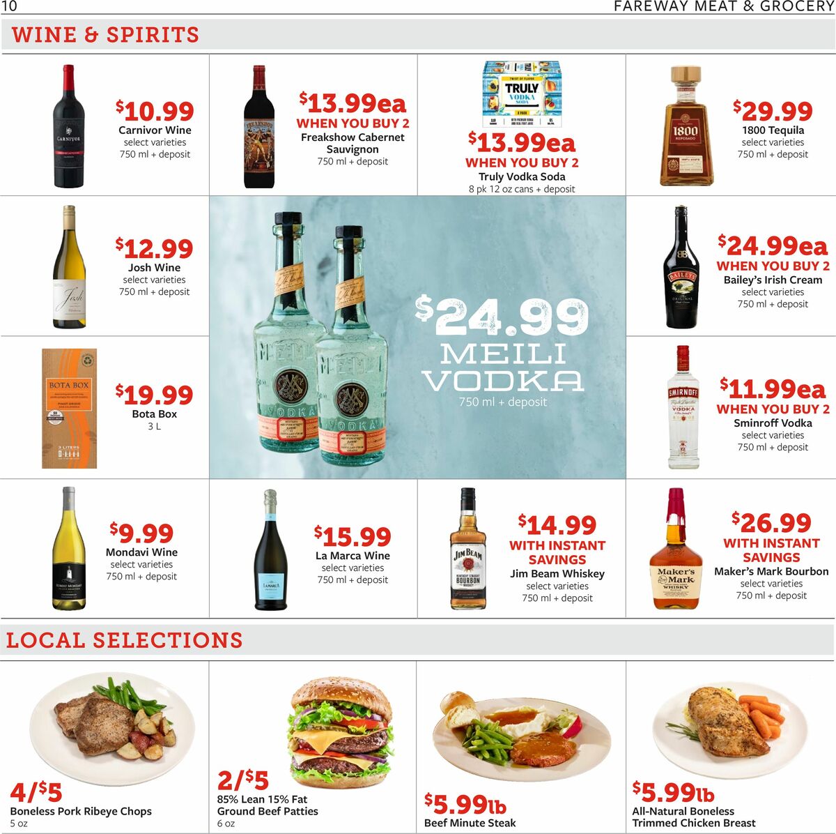 Fareway Weekly Ad from October 9