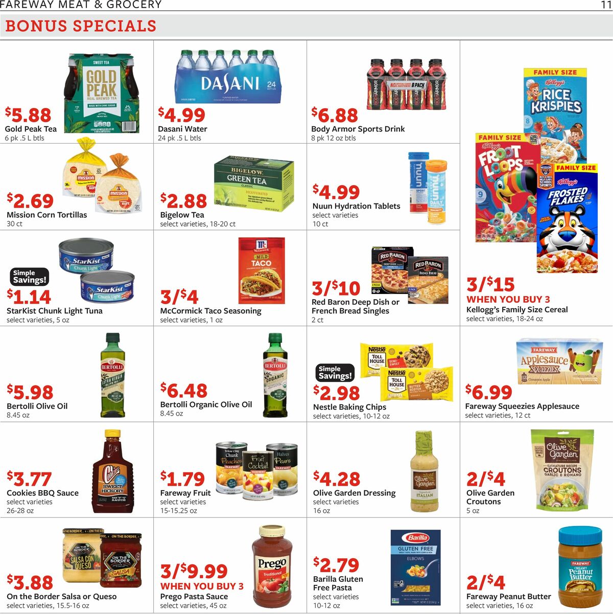 Fareway Weekly Ad from October 9