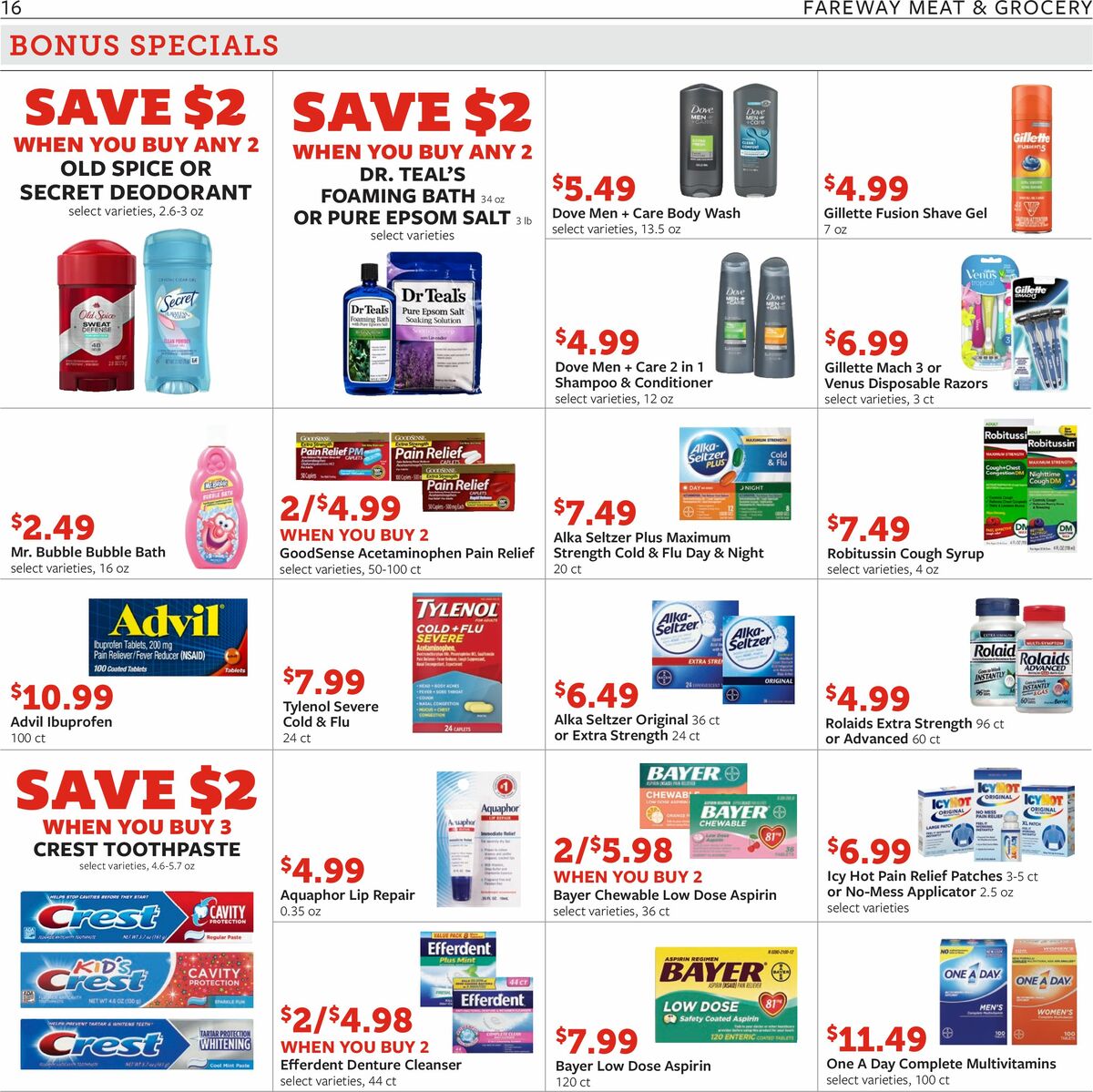 Fareway Weekly Ad from October 9