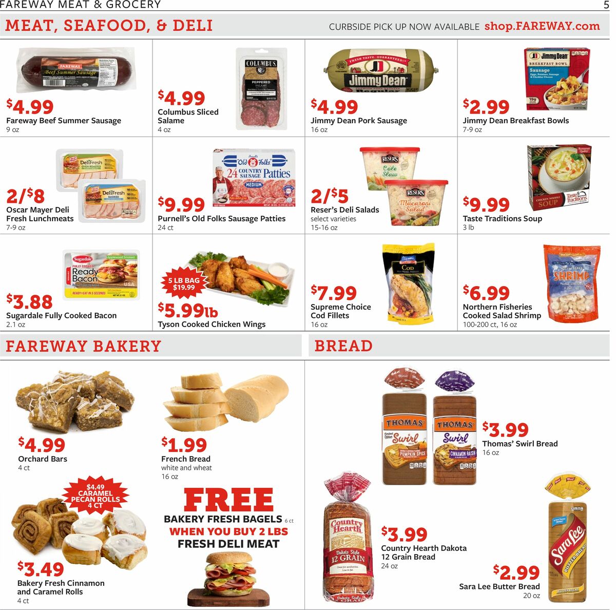 Fareway Weekly Ad from October 9