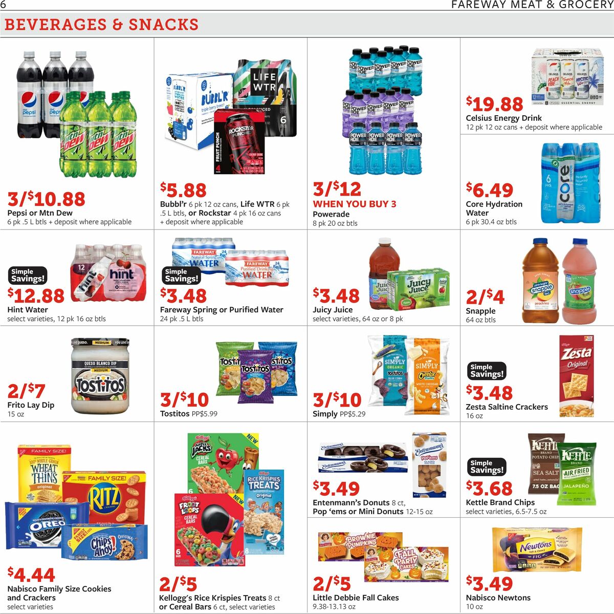 Fareway Weekly Ad from October 9