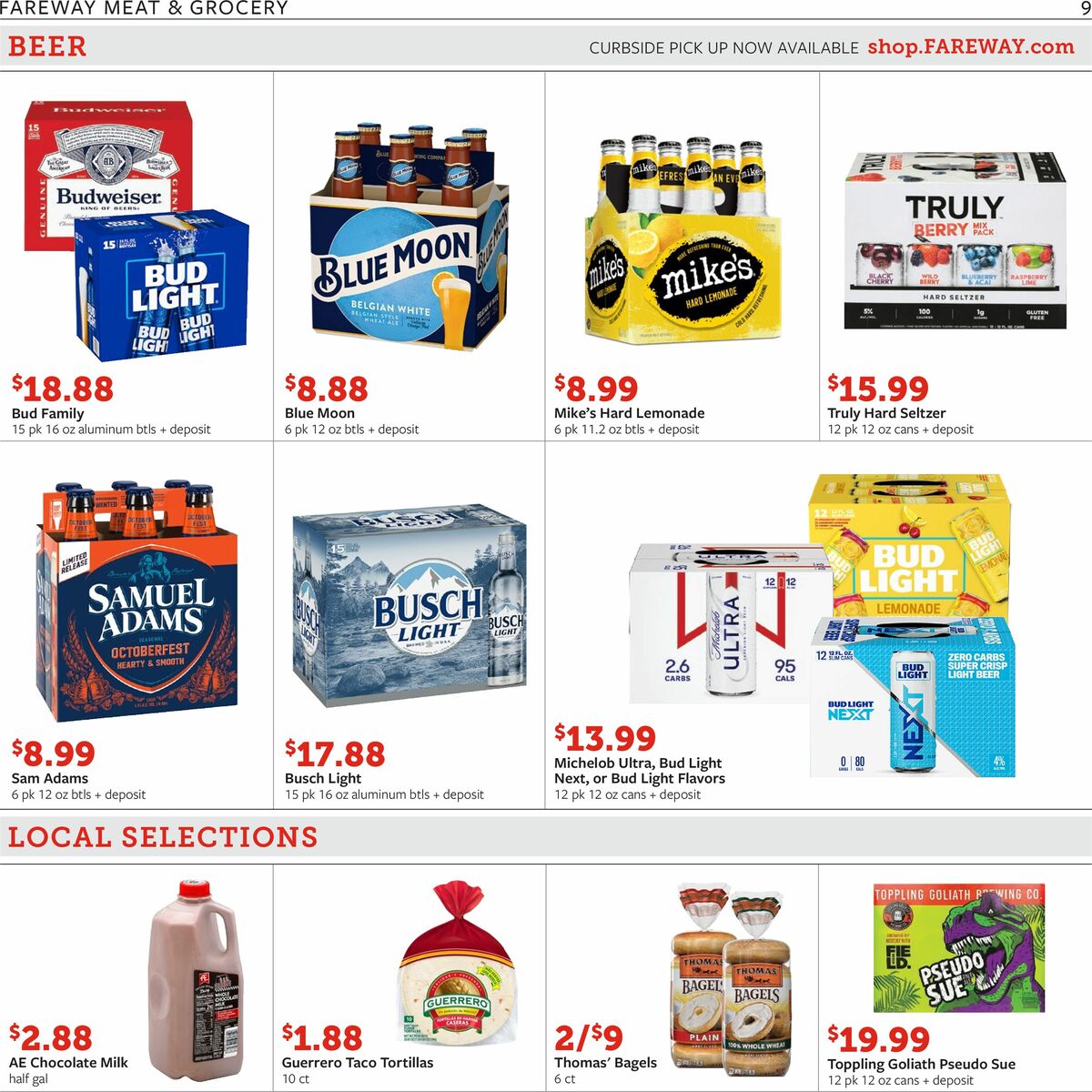 Fareway Weekly Ad from October 9