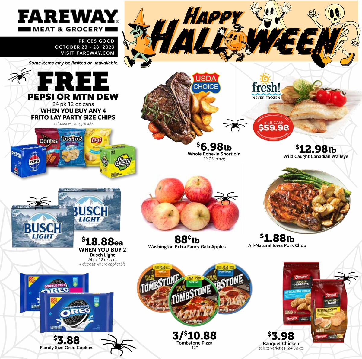 Fareway Weekly Ad from October 23