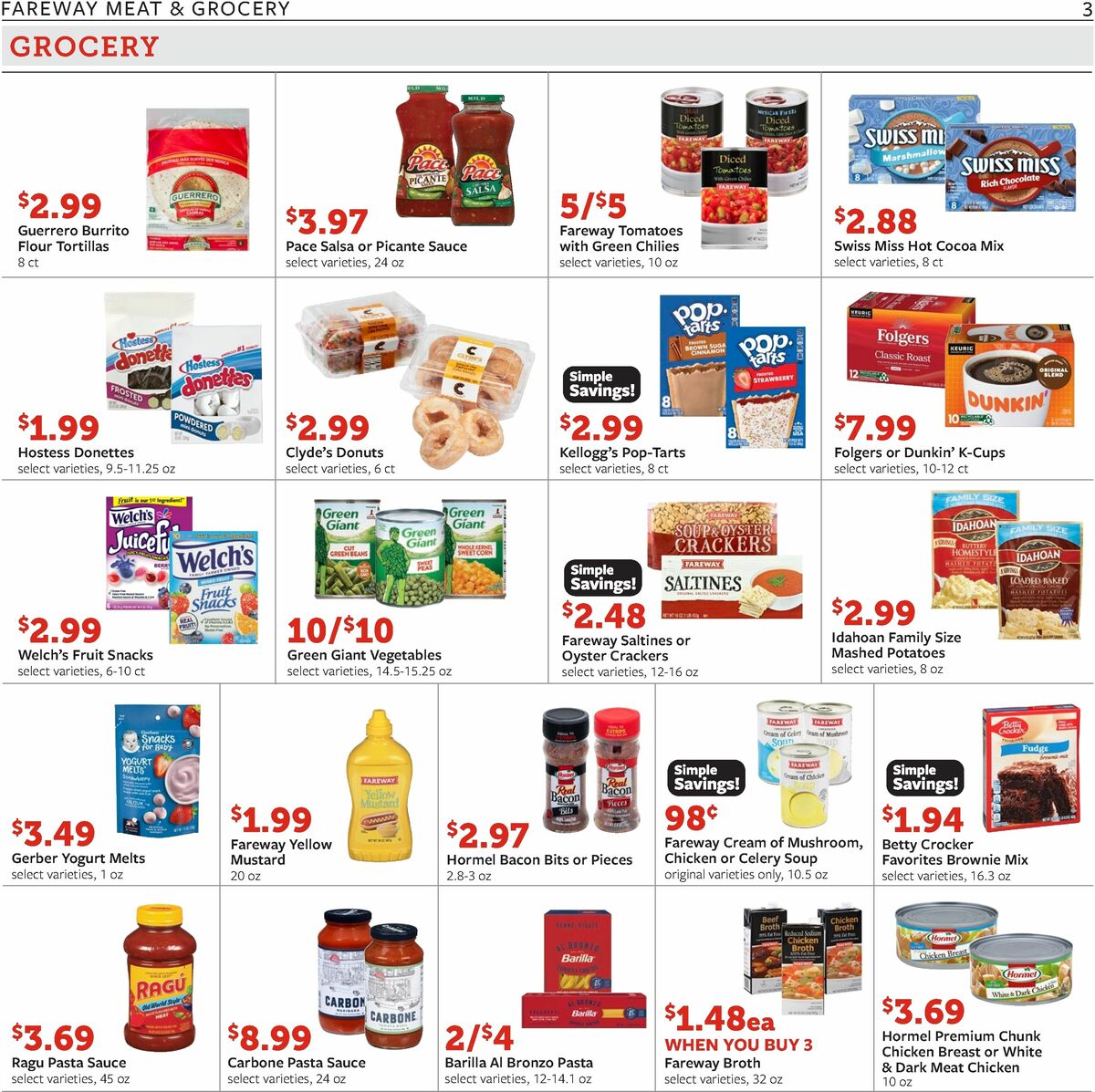 Fareway Weekly Ad from November 6
