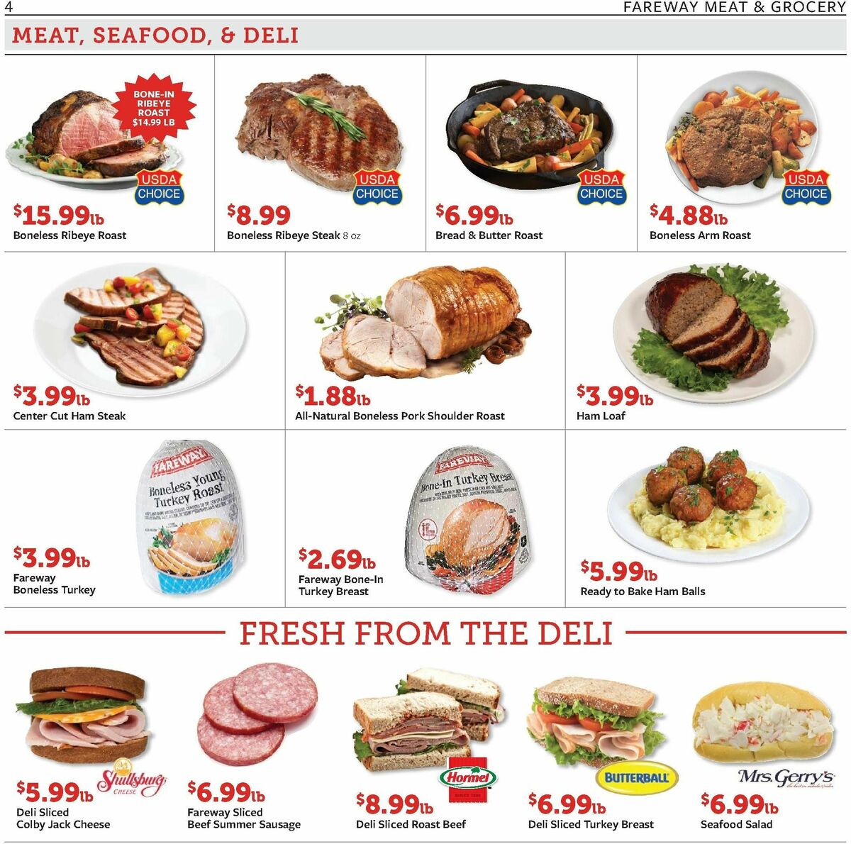 Fareway Weekly Ad from November 13