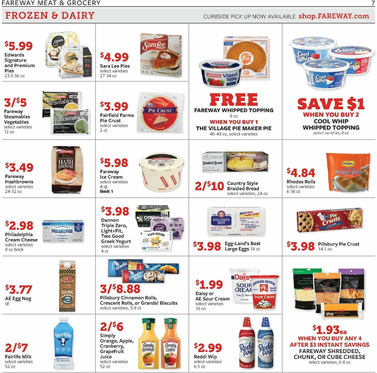 Fareway Weekly Ad from November 13