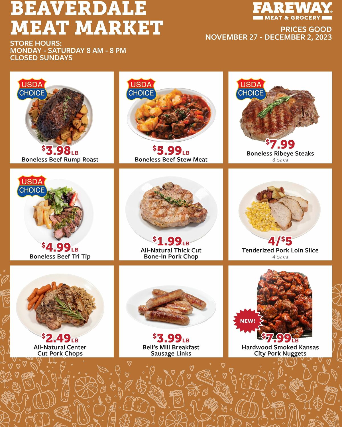 Fareway Meat Weekly Ad from November 27
