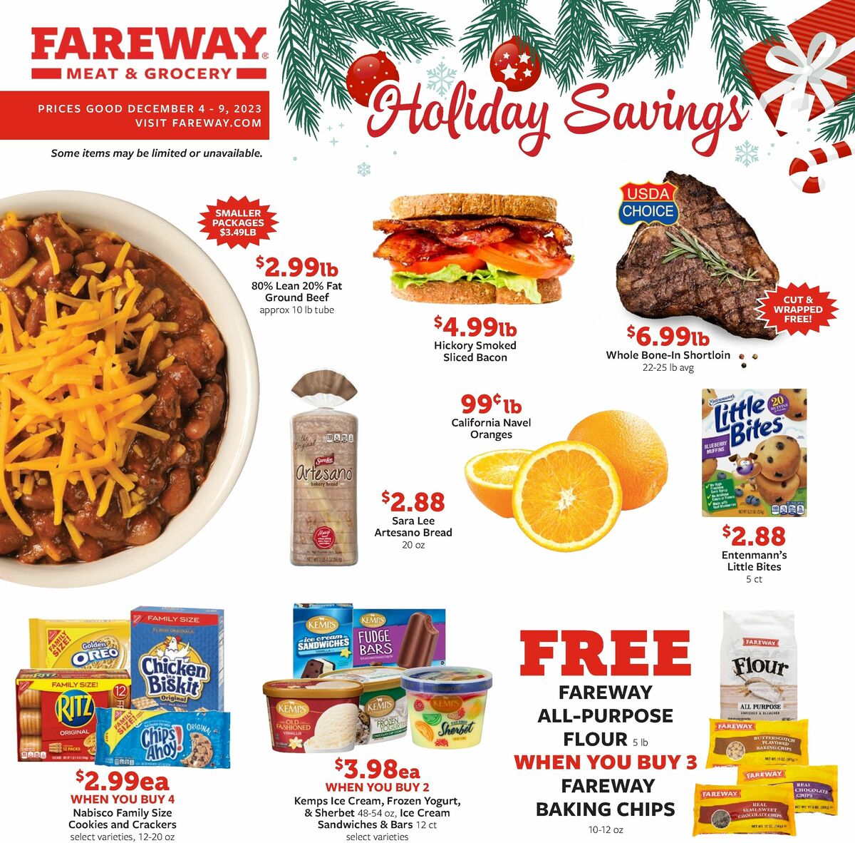 Fareway Weekly Ad from December 4
