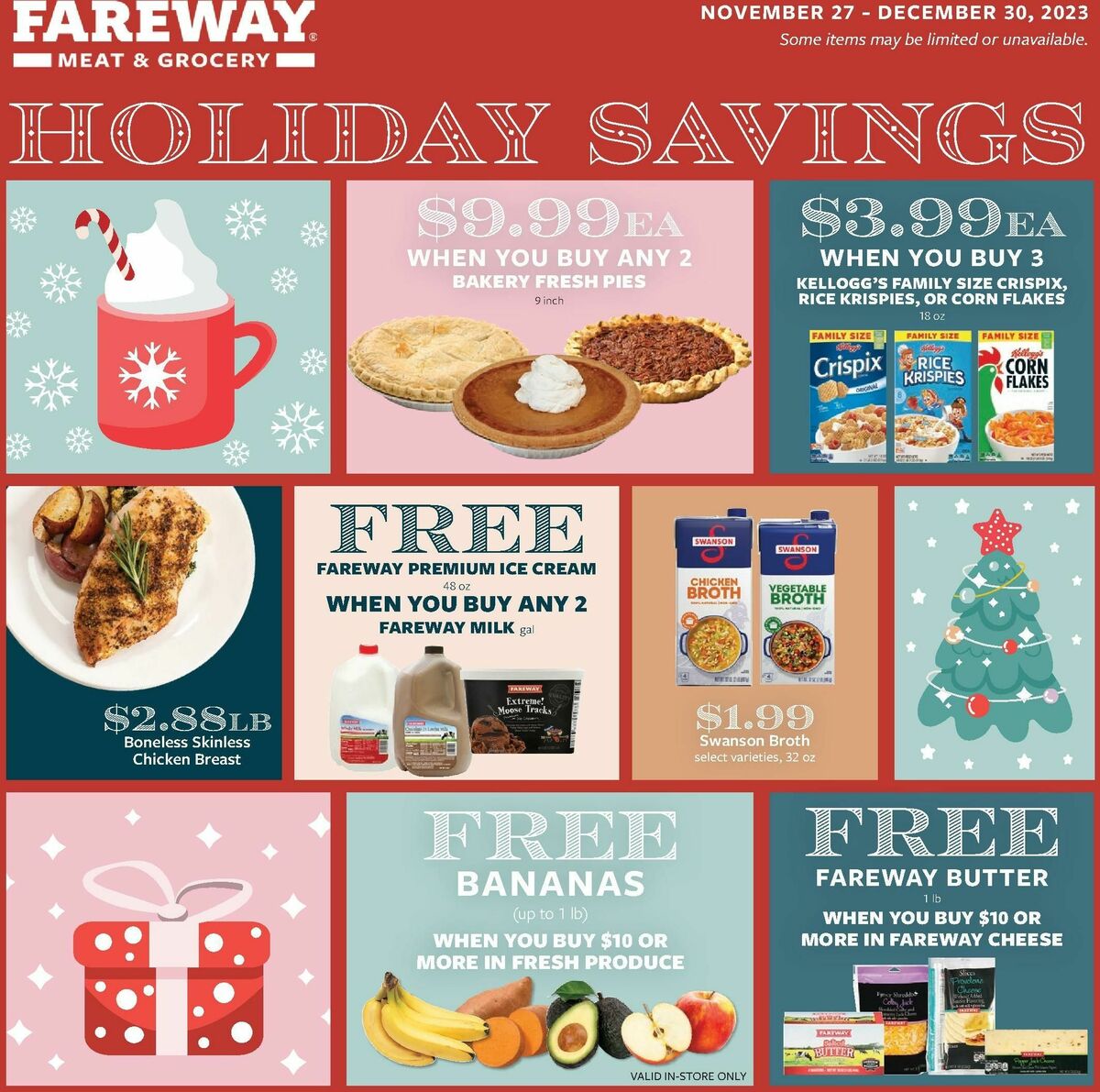 Fareway December Weekly Ad from November 27
