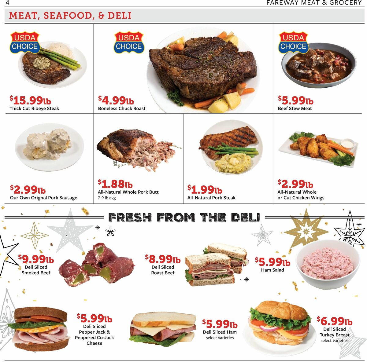 Fareway Weekly Ad from December 26