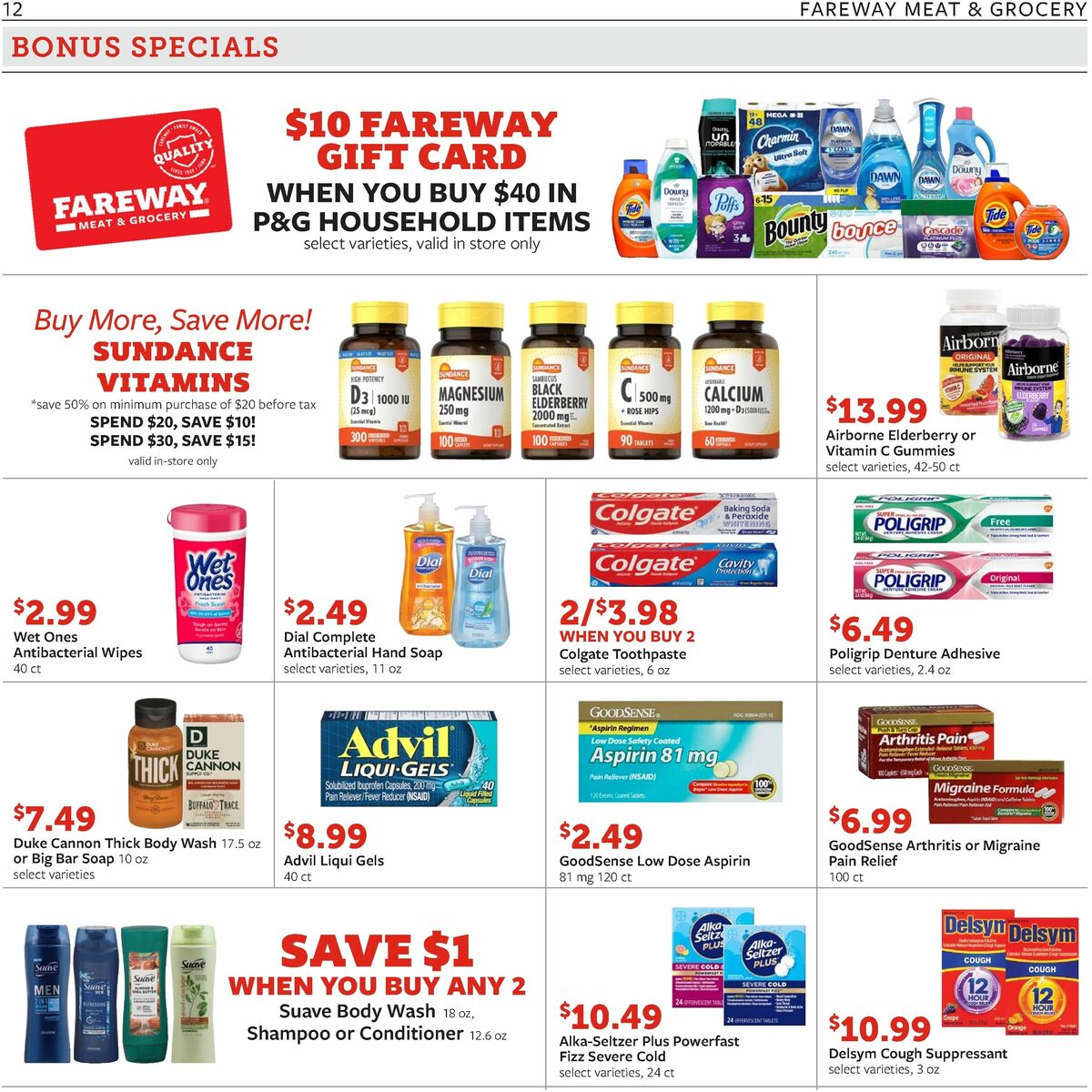 Fareway Weekly Ad from January 2
