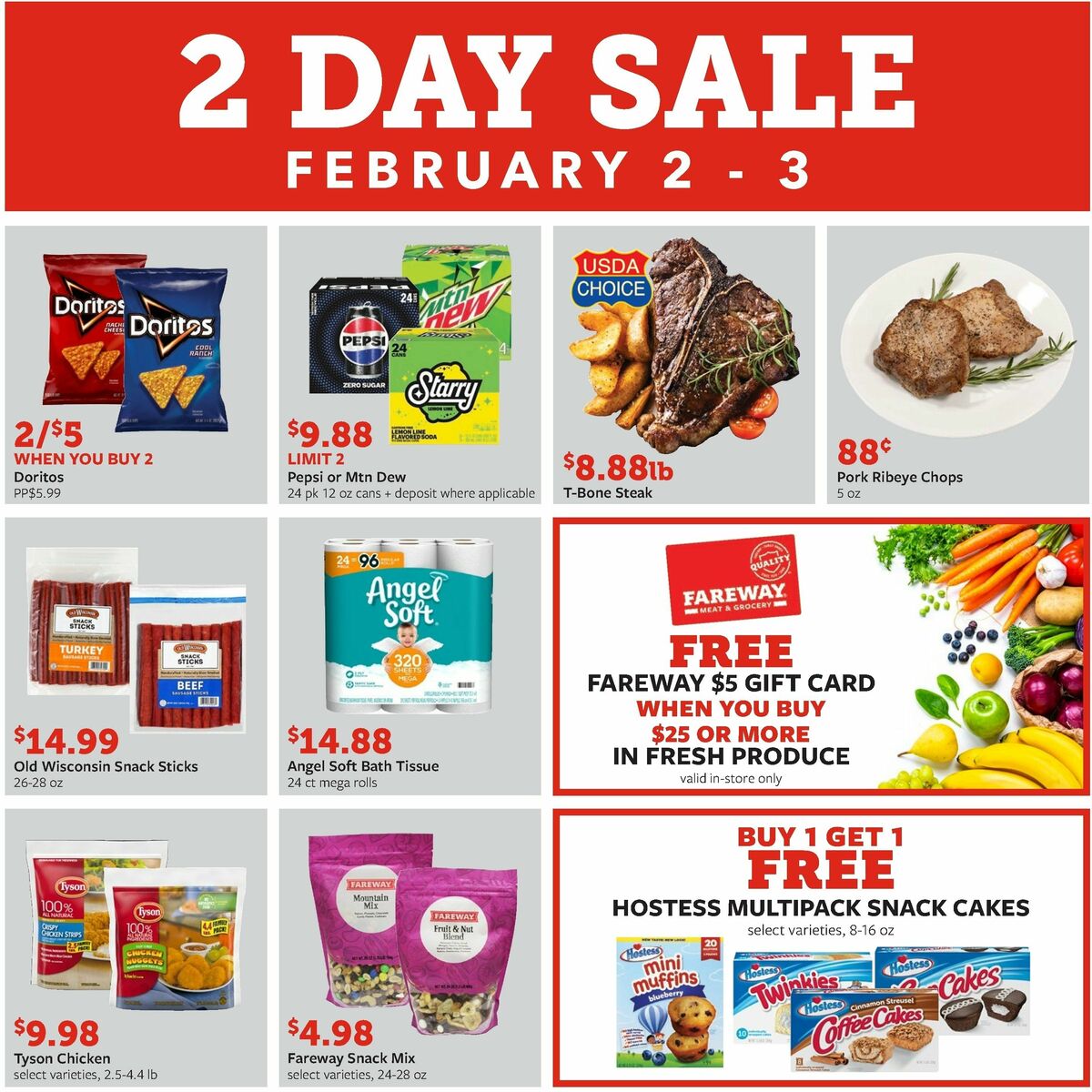 Fareway Weekly Ad from February 2