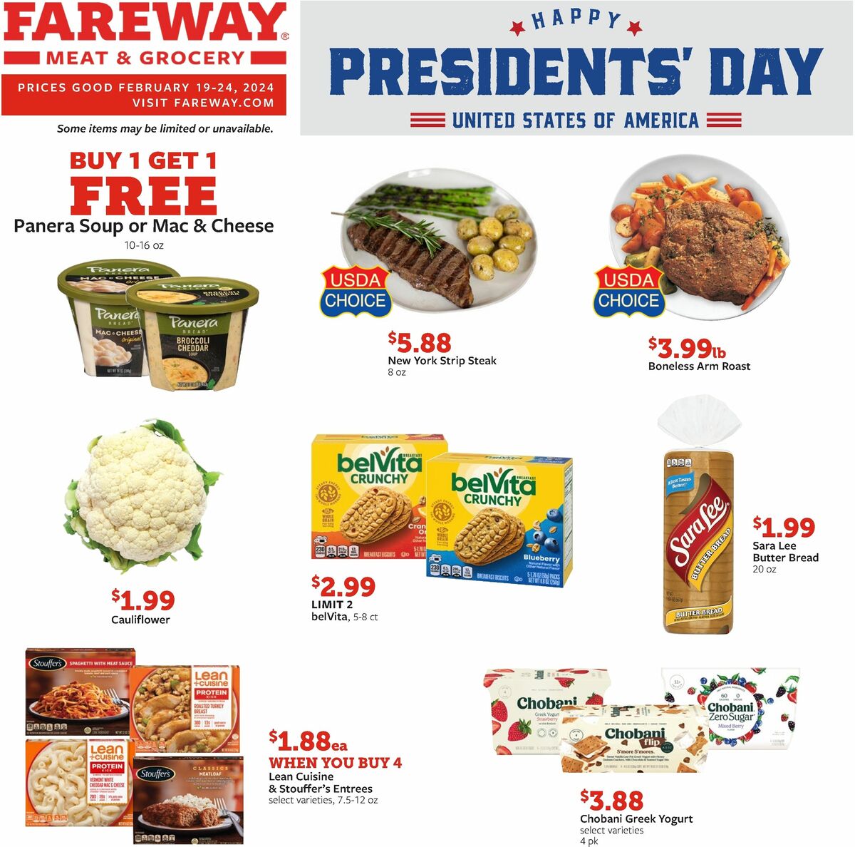 Fareway Weekly Ad from February 19
