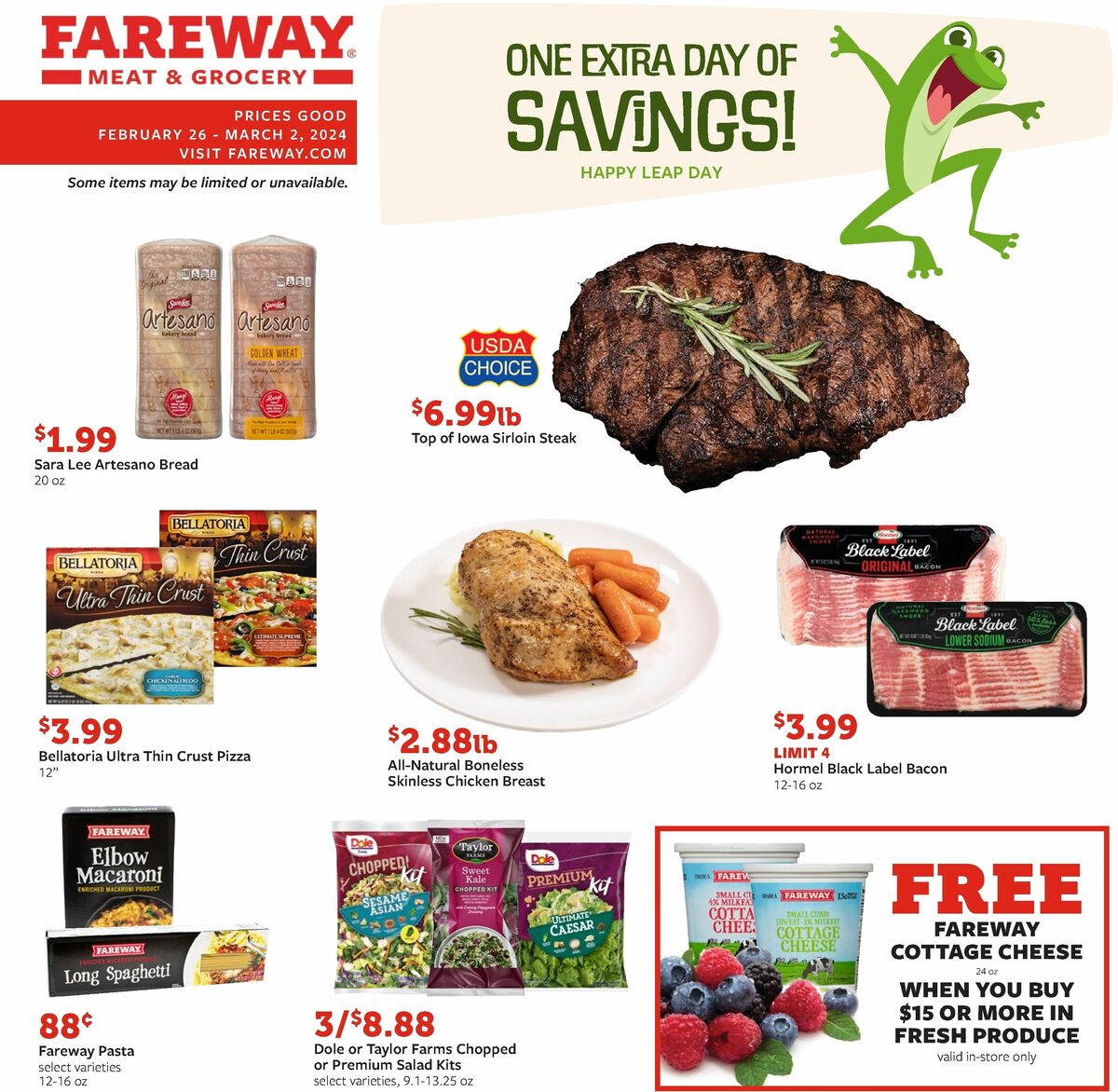 Fareway Weekly Ad from February 26