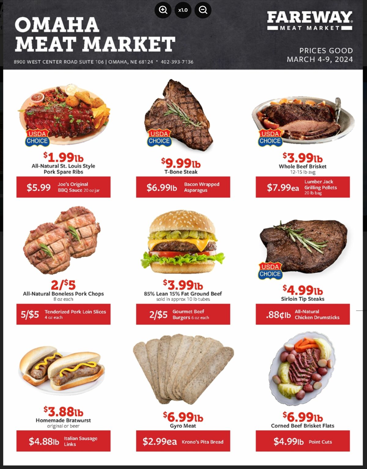 Fareway Meat Market Weekly Ad from March 4