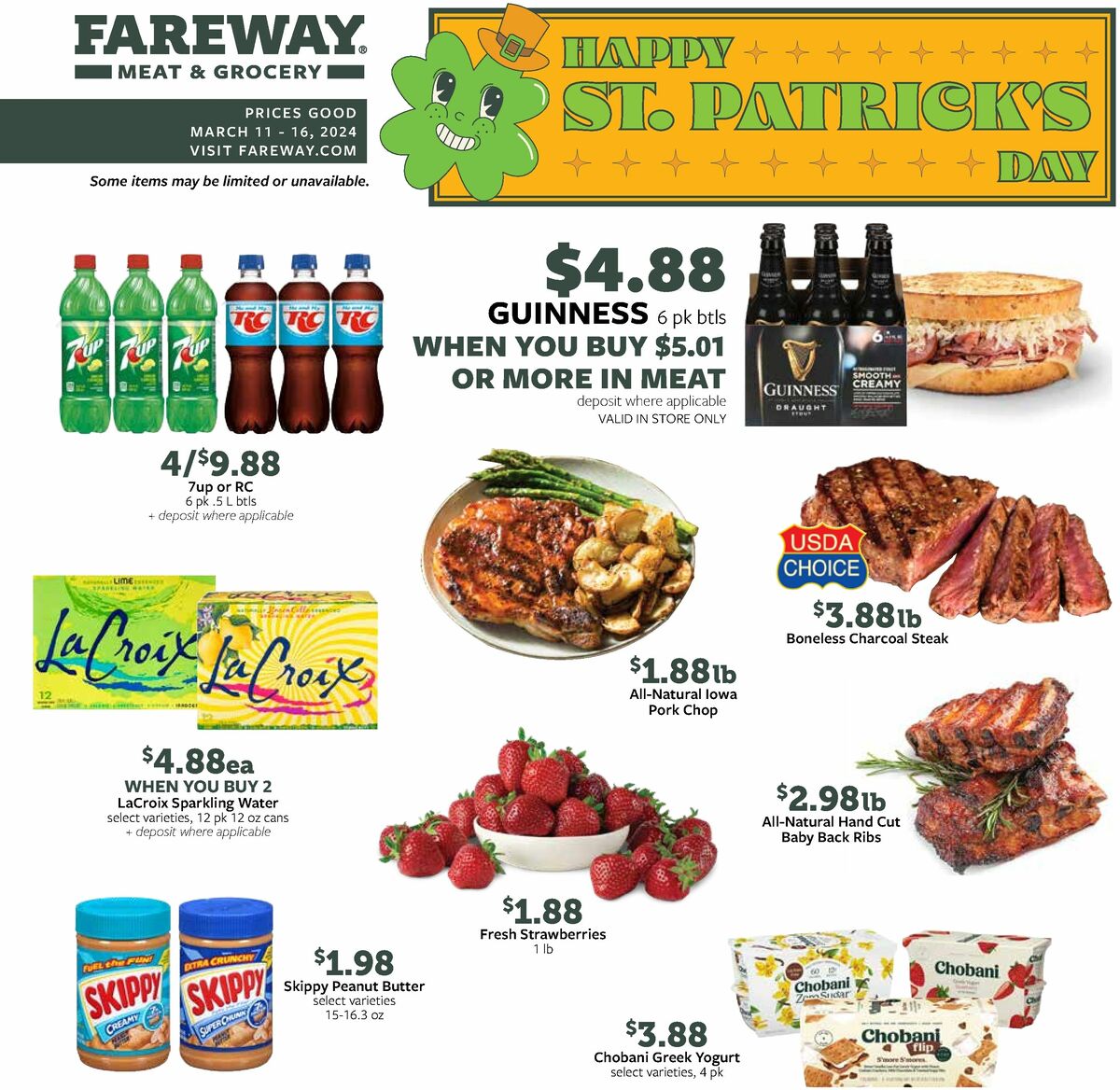 Fareway Weekly Ad from March 11
